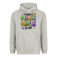 Moon Dust happy mardi gras y'all Heavyweight Hoodie - MaliasSmallBusiness