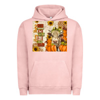 Pigment Salmon fall hay there pumpkin Urban Hoodie - texasbilliewilder