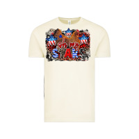 Vintage Arctic Oh my stars chicken 4th of july Vintage Tee - CowGirlArtShop