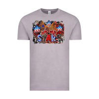 Vintage Zinc Oh my stars chicken 4th of july Vintage Tee - CowGirlArtShop