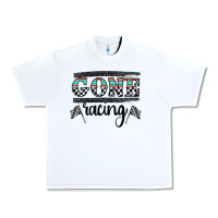 White goneracing Urban Heavy Tee - CowhideDigitalArt