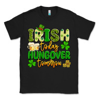 Black irish today hungover tomorrow Classic Tee - Artiststas