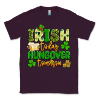 Plum irish today hungover tomorrow Classic Tee - Artiststas