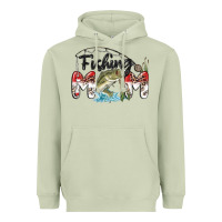 Matcha fishing mom Heavyweight Hoodie - MaliasSmallBusiness
