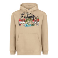 Mushroom fishing mom Heavyweight Hoodie - MaliasSmallBusiness