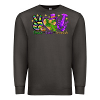 Smoke peace love crawfish Premium Sweatshirt - NancyCooperArtShop