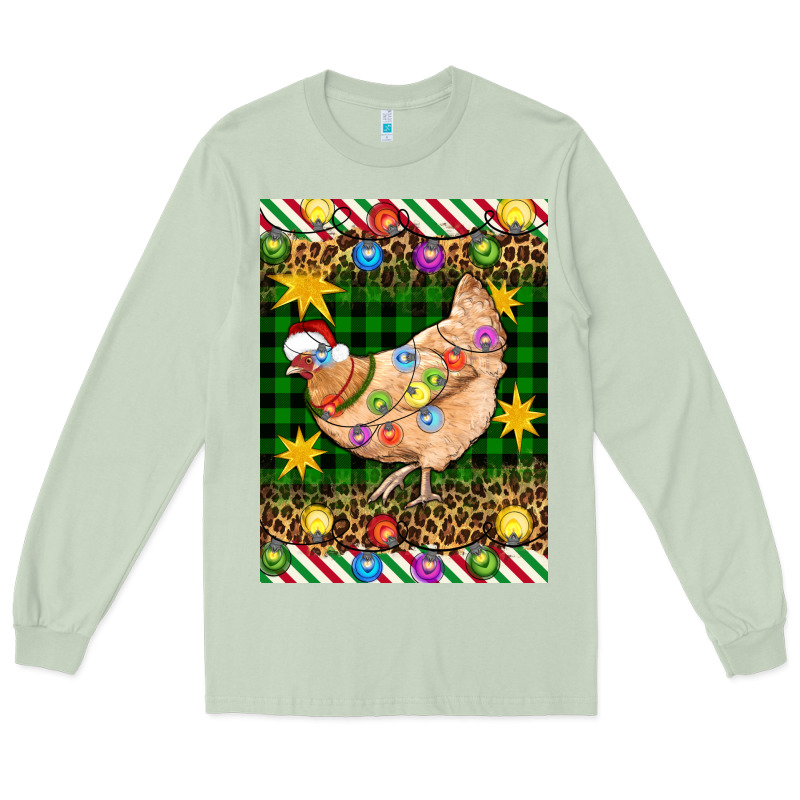 Christmas Chicken Long Sleeve Tee by Artiststas | Teevron