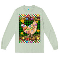 Matcha Christmas Chicken Long Sleeve Tee - Artiststas