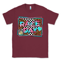 Burgundy race day Classic Tee - AdoDesignShop