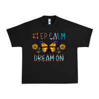 Black keep calm dream on Urban Heavy Tee - CowhideDigitalArt
