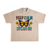 French Oak keep calm dream on Urban Heavy Tee - CowhideDigitalArt
