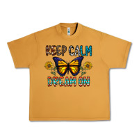 Peanut Butter keep calm dream on Urban Heavy Tee - CowhideDigitalArt