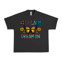 Pigment Black keep calm dream on Urban Heavy Tee - CowhideDigitalArt