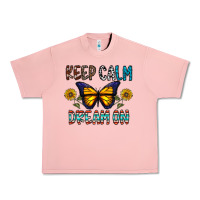 Salmon keep calm dream on Urban Heavy Tee - CowhideDigitalArt