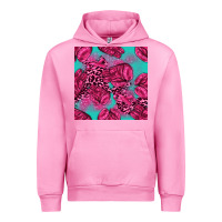 Breast Cancer Seamless Pattern Urban Hoodie | Teevron