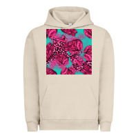 Pigment French Oak breast cancer seamless pattern Urban Hoodie - texasbilliewilder