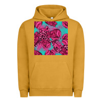 Pigment Peanut Butter breast cancer seamless pattern Urban Hoodie - texasbilliewilder