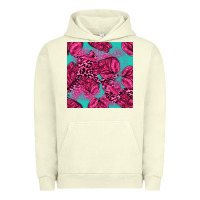 Pigment Pistachio breast cancer seamless pattern Urban Hoodie - texasbilliewilder
