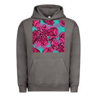 Pigment Tornado breast cancer seamless pattern Urban Hoodie - texasbilliewilder