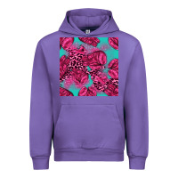 Tulip breast cancer seamless pattern Urban Hoodie - texasbilliewilder