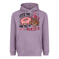 Lavender feed me donuts and tell me i'm pretty Heavyweight Hoodie - MaliasSmallBusiness