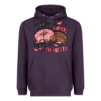 Plum feed me donuts and tell me i'm pretty Heavyweight Hoodie - MaliasSmallBusiness