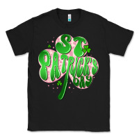 Black st patricks day clover Classic Tee - Artiststas