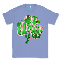 Colony Blue st patricks day clover Classic Tee - Artiststas