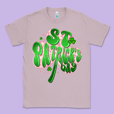 St Patricks Day Clover Classic Tee Designed By Artiststas