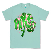 Seafoam st patricks day clover Classic Tee - Artiststas