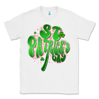 White st patricks day clover Classic Tee - Artiststas