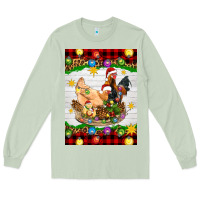Matcha Christmas coop animals Long Sleeve Tee - Artiststas