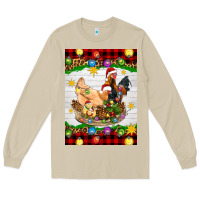 Mushroom Christmas coop animals Long Sleeve Tee - Artiststas