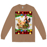 Toasted Coconut Christmas coop animals Long Sleeve Tee - Artiststas