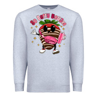 Heather Grey so berry buojee Premium Sweatshirt - MaliasSmallBusiness