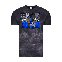 Cloud Black Back to blue 4th of July 4th of july Vintage Tee - CowGirlArtShop