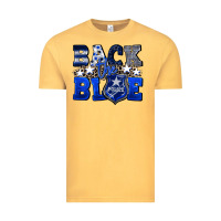 Vintage Mustard Back to blue 4th of July 4th of july Vintage Tee - CowGirlArtShop
