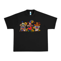 Black american gnomes Urban Heavy Tee - FaDigitalArtStudio