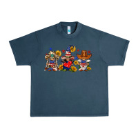 Midnight Navy american gnomes Urban Heavy Tee - FaDigitalArtStudio