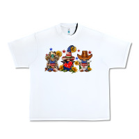 White american gnomes Urban Heavy Tee - FaDigitalArtStudio