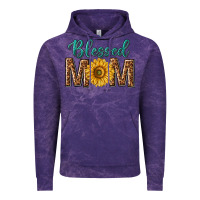 Cloud Purple western blessed mom with sunflower Vintage Hoodie - texasbilliewilder