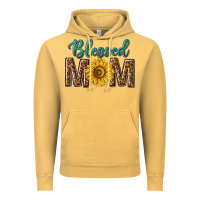Vintage Mustard western blessed mom with sunflower Vintage Hoodie - texasbilliewilder