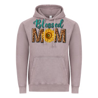 Vintage Zinc western blessed mom with sunflower Vintage Hoodie - texasbilliewilder