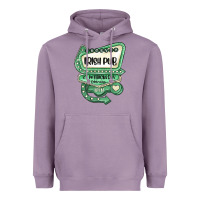 Lavender st patricks day ırısh pub Heavyweight Hoodie - MaliasSmallBusiness