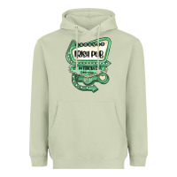 Matcha st patricks day ırısh pub Heavyweight Hoodie - MaliasSmallBusiness