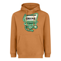 Meerkat st patricks day ırısh pub Heavyweight Hoodie - MaliasSmallBusiness