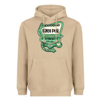 Mushroom st patricks day ırısh pub Heavyweight Hoodie - MaliasSmallBusiness