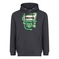 Smoke st patricks day ırısh pub Heavyweight Hoodie - MaliasSmallBusiness