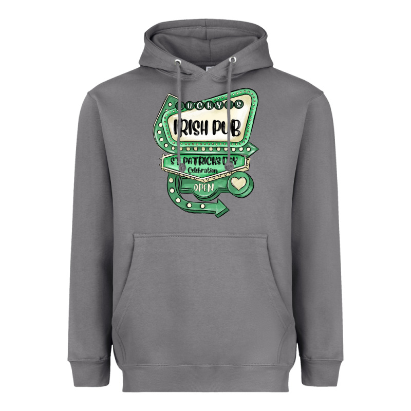 St Patricks Day ırısh Pub Heavyweight Hoodie by MaliasSmallBusiness | Teevron