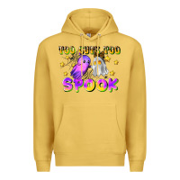 Antique Gold too cute too spook Premium Hoodie - LillyAllenDesigns